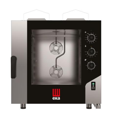 Konvektomat Millennial Smart Bakery, 6x600x400 mm - ovládaná elektromechanicky, plynová, Tecnoeka, 230V/500W, 13,5kW, 850x1041x