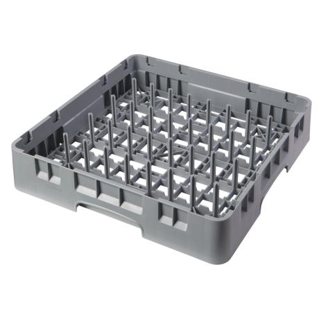 Koš na talíře Camrack do myčky nádobí 500 x 500 mm, šedý, Cambro, šedý, Světle šedá, 500x500x(H)101mm | PR59314151