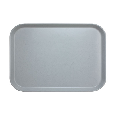 Polyesterový tác Versa s vysokým okrajem, žulový, Cambro, žula, Světle šedá, 360x460mm | VE3646A29