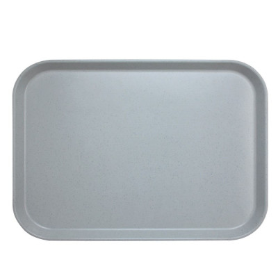 Polyesterový tác Versa s vysokým okrajem, žulový, Cambro, žula, Světle šedá, 360x460mm | VE3646A29