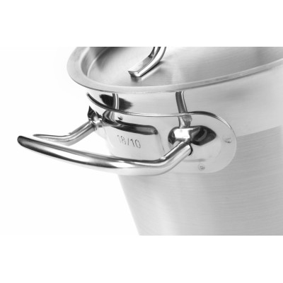 Vysoký hrnec na dušení - s poklicí, HENDI, Profi Line, 3L, 160x(H)150mm | 832004