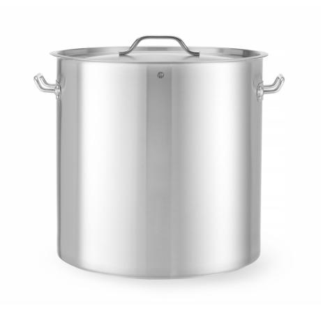 Vysoká nádoba na dušení - s víkem, HENDI, Budget Line, 71L, 450x(H)450mm | 834909