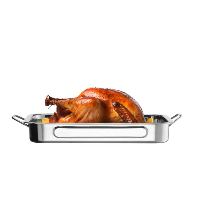 Pečicí plech, HENDI, 385x275x(H)50mm | 508510