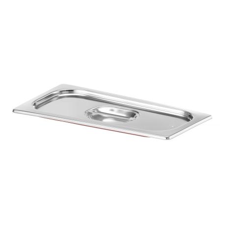 Víko pro nádoby GN se silikonovým těsněním, HENDI, Profi Line, GN 1/3, 325x176mm | 802632