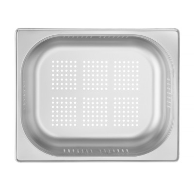 Kontejner GN 1/2 perforovaný, HENDI, Kitchen Line, GN 1/2, 6,5L, (H)100mm | 807330