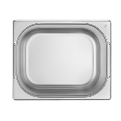 Kontejner GN 1/2 s držadly, HENDI, Budget Line, GN 1/2, 12,5L, 325x265x(H)200mm | 817353