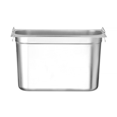 Kontejner GN 1/3 s držadly, HENDI, Budget Line, GN 1/3, 7,8L, 325x176x(H)200mm | 817452