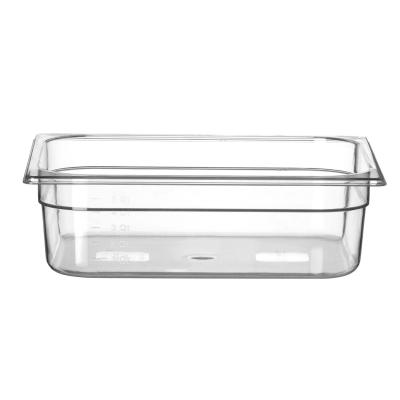 HENDI 861424 | Kontejner GN 1/2 polykarbonát, HENDI, Profi Line, GN 1/2, 6, 5L, Průhledná