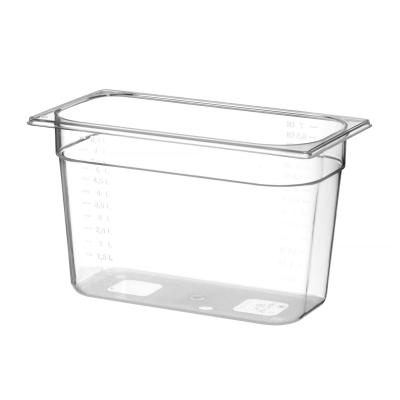 HENDI 861509 | Kontejner GN 1/3 polykarbonát, HENDI, Profi Line, GN 1/3, 7, 8L, Průhledná