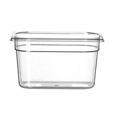 HENDI 861608 | Kontejner GN 1/4 polykarbonát, HENDI, Profi Line, GN 1/4, 5, 5L, Průhledná