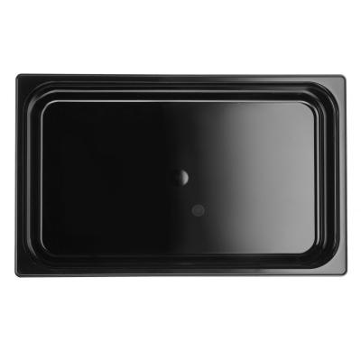 Kontejner GN 1/1 černý polykarbonát GSS | HENDI 862209
