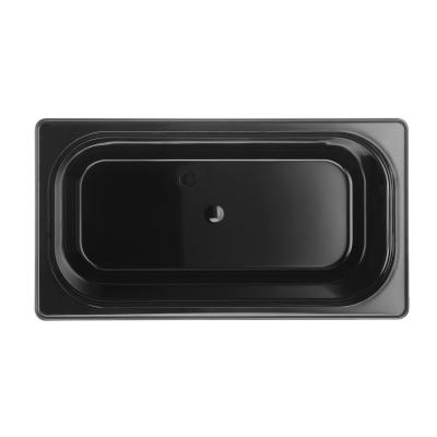 Kontejner GN 1/3 černý polykarbonát GSS | HENDI 862506