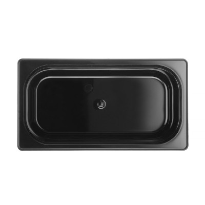Kontejner GN 1/3 černý polykarbonát, HENDI, Profi Line, GN 1/3, 4L, Černá, 325x176x(H)100mm | 862520