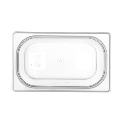 Kontejner GN 1/4 HACCP, HENDI, GN 1/4, 5,5L, Průhledná, 265x162x(H)200mm | 880357