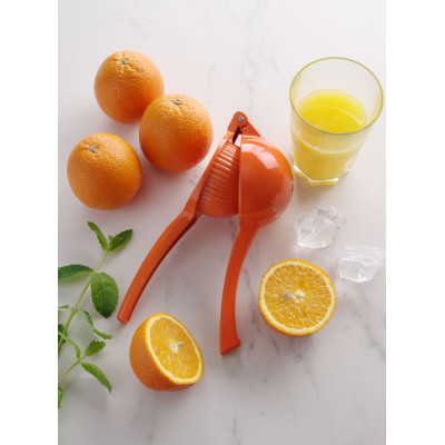 Citrusový lis, BarUp, oranžový (na pomeranče), 232x91x(H)60mm | 592069