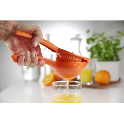 Citrusový lis, BarUp, oranžový (na pomeranče), 232x91x(H)60mm | 592069