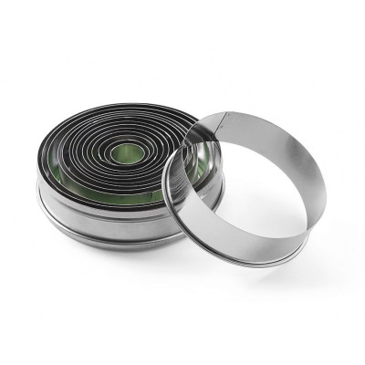 Vykrajovátka kulatá - sada, HENDI, hladký okraj, ø19-112, (H)35mm | 673416