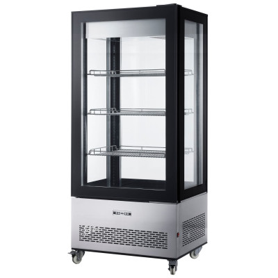 Chladicí vitrína, Arktic, 550L, 230V/500W, 850x650x(H)1908mm | 233283