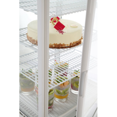 Chlazená skříň displeje, 68 l, Arktic, bílá, 230V/170W, 444x397x(H)875mm | 233634