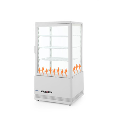 Chlazená skříň displeje, 68 l, Arktic, bílá, 230V/170W, 444x397x(H)875mm | 233634