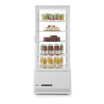 Chlazená skříň displeje, 98 l, Arktic, bílá, 230V/210W, 444x397x(H)1100mm | 233665