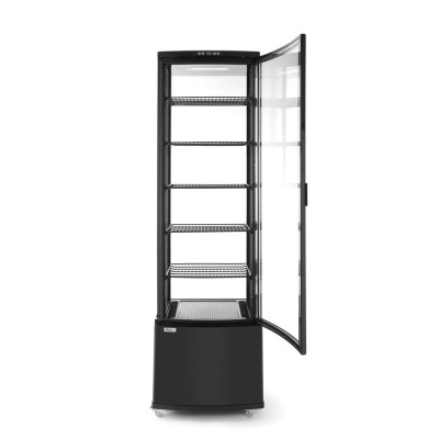 Chlazená skříň displeje, 270 l, Arktic, Černá, 230V/290W, 556x526x(H)1913mm | 233290
