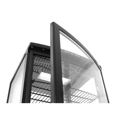 Chlazená skříň displeje, 270 l, Arktic, Černá, 230V/290W, 556x526x(H)1913mm | 233290