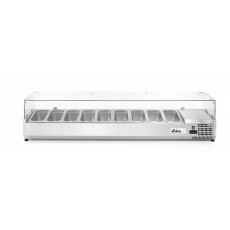 Chladicí zásobník GN 1/3, Arktic, 9x GN 1/3, 230V/180W, 2005x420x(H)456mm | 232996