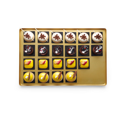 Zásobník na cukrovinky, HENDI, 400x300x(H)20mm | 808566