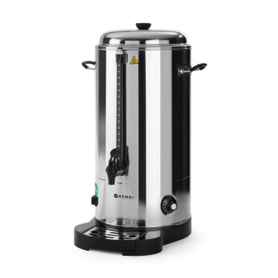 Dvojstěnný ohřívač horkých nápojů, HENDI, 18L, 230V/2200W, 386x393x(H)641mm | 211502