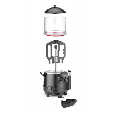 Ohřívač na čokoládu, HENDI, 5L, 230V/1006W, 440x360x(H)471mm | 274125