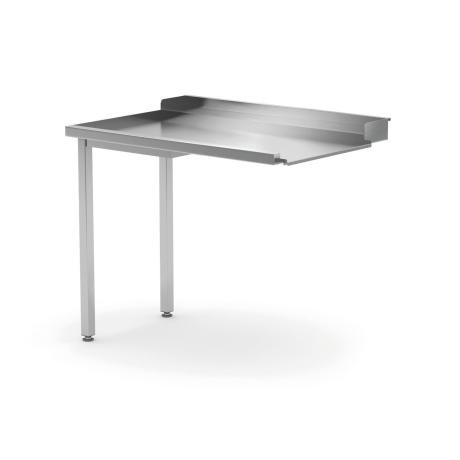 Vykládací stůl pro myčky nádobí, HENDI, levá strana, 1000x700x(H)850mm | 231760