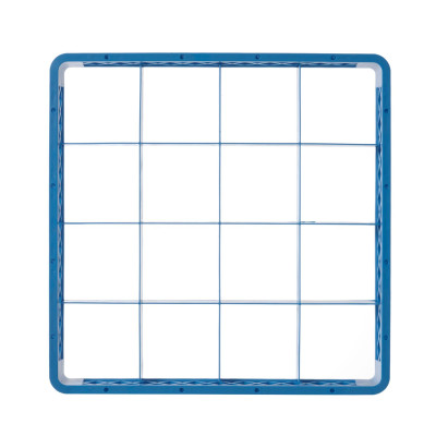 Nástavec na koš 500 × 500 mm, HENDI, 16 oddílů 112x112 mm, 500x500x(H)45mm | 877531