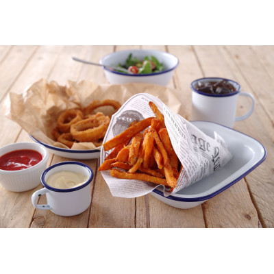 Nepromastitelný papír, HENDI, Novinový tisk, 500 ks, 250x350mm | 678107