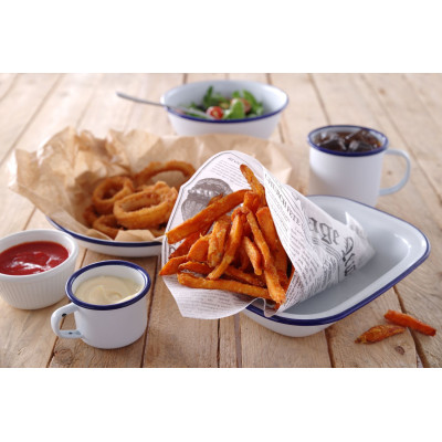 Nepromastitelný papír, HENDI, Novinový tisk, 500 ks, 250x350mm | 678107