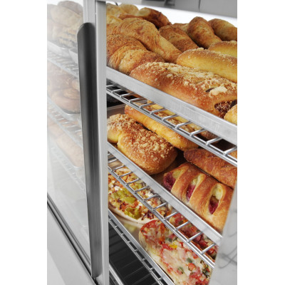 Vyhřívaný pultový displej, HENDI, 160 litrů, 230V/1500W, 885x570x(H)680mm | 233733