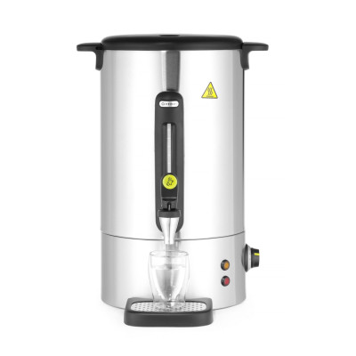 Kotel na horké nápoje UNIQ, HENDI, designed by Robert Bronwasser, 16L, Stříbrná, 220-240V/1650W, 357x380x(H)502mm | 211427