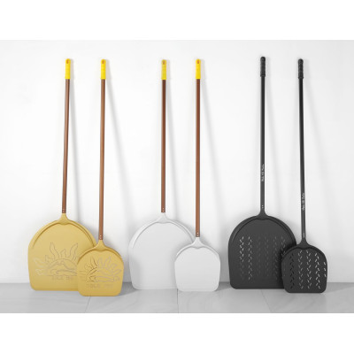 Lopata na pizzu Italia 3D - perforovaný hliník, Lilly Codroipo, 1700x320mm | 617809