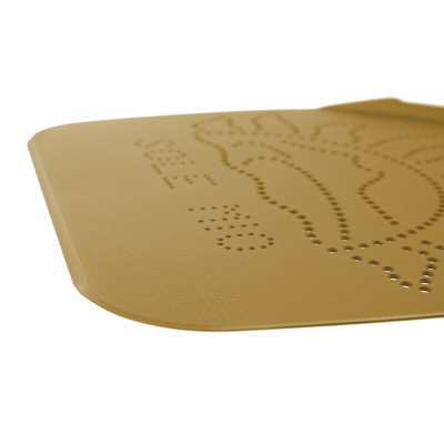 Lopata na pizzu Sole Mio - perforovaný hliník, Lilly Codroipo, 1700x330mm | 617830