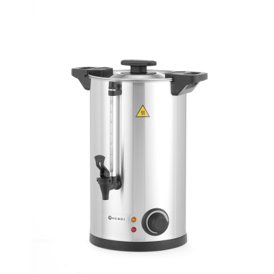 Jednoplášťový kotel na teplé nápoje, HENDI, 10L, 220-240V/1500W, 340x315x(H)430mm | 211137