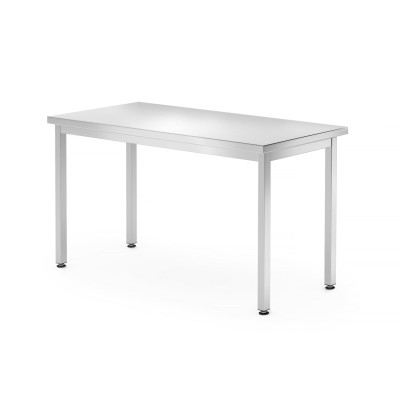 Středový stůl bez police - šroubovaný, HENDI, Profi Line, 1200x600x(H)850mm | 811283