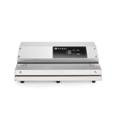 Páskový vakuový balicí stroj, HENDI, 230V/380W, 370x260x(H)130mm | 297384