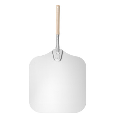 Lopatka na pizzu s krátkou rukojetí, hranatá, HENDI, 405x760mm | 618059