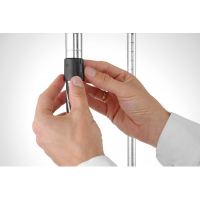 Úložný stojan s 5 policemi, HENDI, Chrom, 910x455x(H)1830mm | 812204