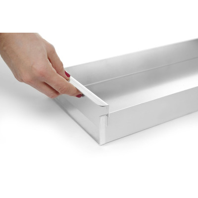 Plech na pečení s odnímatelným bočním panelem, HENDI, 580x200x(H)50mm | 689868