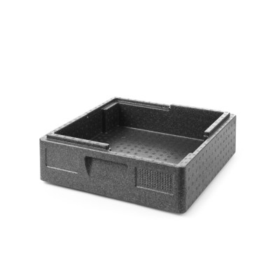 Termoizolační kontejner cateringový Salto, HENDI, Profi Line, 9,8L, 410x410x(H)135mm | 707074