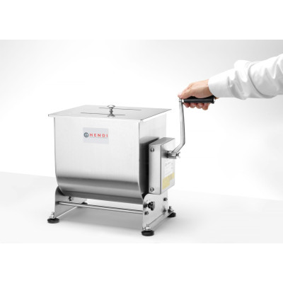Ruční míchačka na nádivku výklopná, HENDI, 20L, 285x550x(H)385mm | 282281