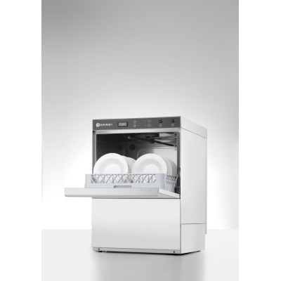 Myčka nádobí K50, HENDI, s dávkovačem mycího prostředku, 230V/3600W, 600x570x(H)830mm | 230237