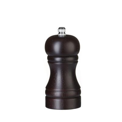 HENDI 469767 | Dřevěný mlýnek na pepř, HENDI, Tmavé dřevo, ⌀50x(H)113mm