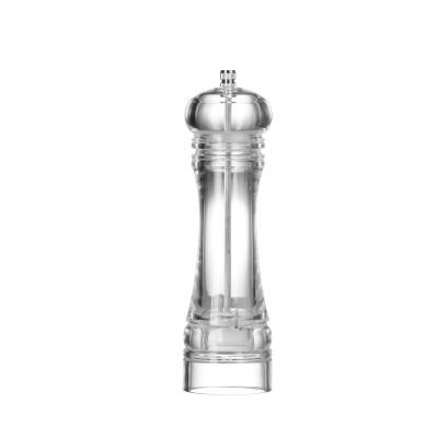 HENDI 469675 | Akrylový mlýnek na sůl, HENDI, Průhledná, ⌀60x(H)215mm